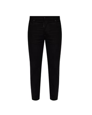 Dsquared2 Black Bull Badge Zwarte Spijkerbroek