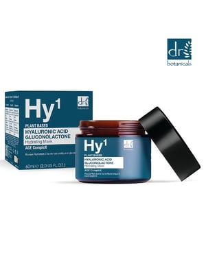 Dr. Botanicals Masker met 1% hyaluronzuur en gluconolacton 60 ml