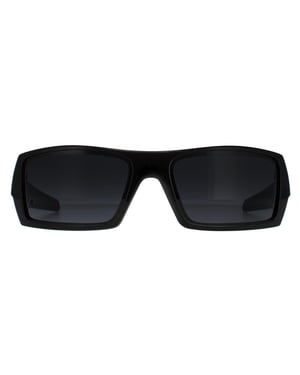 Oakley Wrap Heren Gepolijst Zwart Grijs Zonnebril