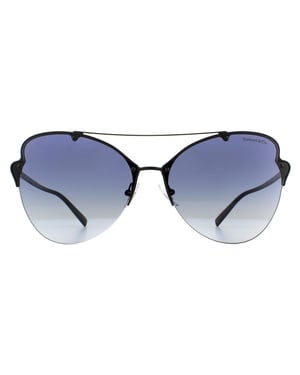 Tiffany Zonnebril 3063 60074L Zwart Blauw Verloop