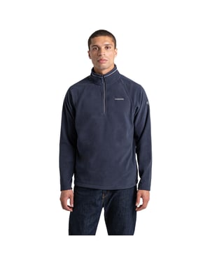 Craghoppers Heren Corey VI Half Zip Fleece Top (Donker marine/blauw marine gemêleerd)