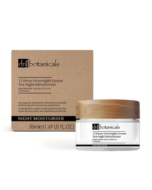 Dr. Botanicals 12-uurs anti-aging nachtcrème met groene thee 50 ml