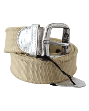 Costume National Riem Casual Canvas Leer