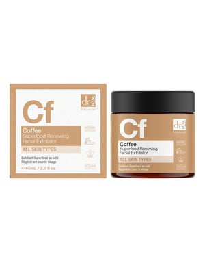 Dr. Botanicals Koffie-vernieuwende anti-aging gezichtsscrub 60 ml