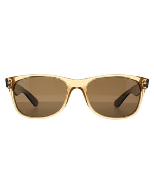 Ray-ban rechthoek unisex honing kristal bruin gepolariseerde zonnebril nieuwe wayfarer rb2132