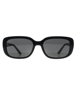 Ray-Ban RB4421D Bio Based 667787 gepolijst zwart donkergrijs zonnebril