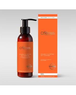 skinChemists Anti-aging reinigingsgel met vitamine C en peptiden 200 ml