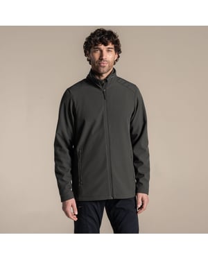 Craghoppers Heren Expert Basecamp II Soft Shell Jas (Donker ceder groen)