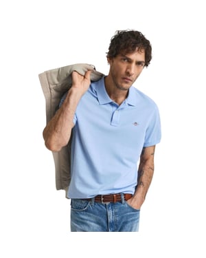 Gant heren poloshirt met korte mouwen