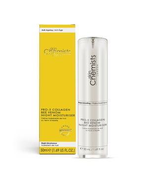 skinChemists Anti-aging Pro-5 collageen nachtcrème met bijengif 50 ml
