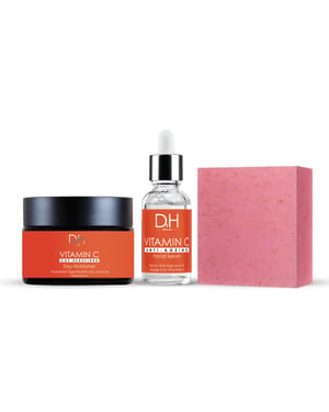 Dr H Vitamine C anti-aging ochtend huidverzorgingsset cadeauset