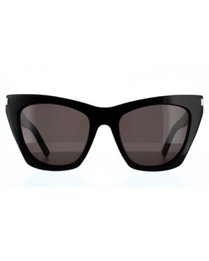 Saint Laurent zonnebril SL 214 Kate 001 Zwart grijs