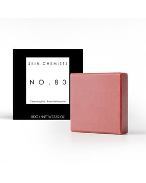 skinChemists Nr. 80 Rozen Anti-Aging Reinigende Gezichtszeep 100 g
