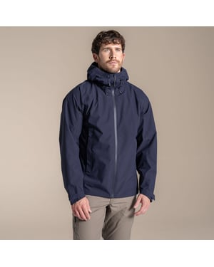 Craghoppers Heren Expert Basecamp Waterdichte Jas (Donker Marineblauw)