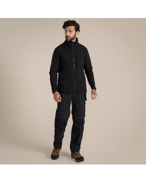 Craghoppers Heren Whitby Soft Shell Jas (Zwart)