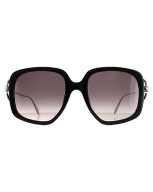 Alexander McQueen Square dames zwart zilver grijs gradiënt am0374s
