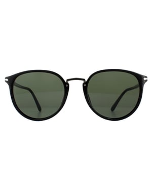 Persol Zonnebril Po3210S 95/31 Zwart Groen 54mm