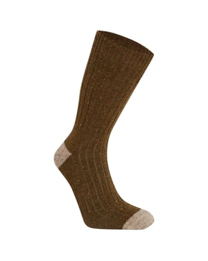 Craghoppers Torver wandelsokken voor volwassenen (Donker Mos/Beige)