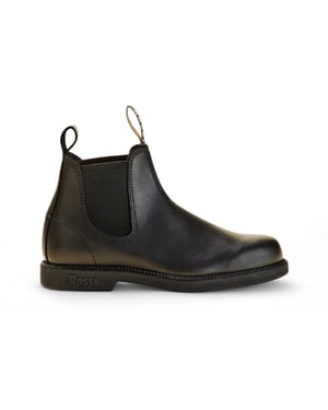 Rossi 607 Booma Zwarte Leren Chelsea Boots