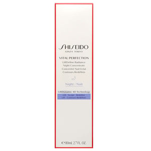 Shiseido Vital Perfection LiftDefine Radiance Nachtconcentraat 80 ml voor vrouwen