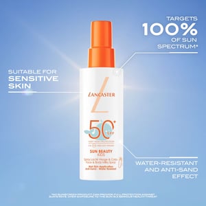 Lancaster Sun For Kids Gezicht & Lichaam Melkachtige Spray SPF50+ - Ultieme zonbescherming