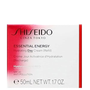 Shiseido Essential Energy Dag- en Nachtcrèmes: Hydraterende Dagcrème SPF20 Navulling