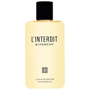 Givenchy L'Interdit Doucheolie 200 ml, witte bloemen en donkere amber.