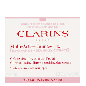 Clarins Multi-Active Dagcrème met SPF15 voor een stralende huid