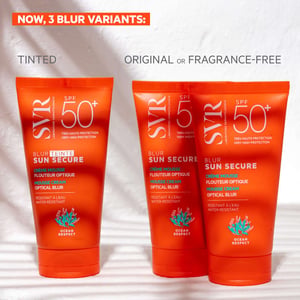 SVR Sun Secure Blur SPF50+ geurvrije zonnebrandcrème 50 ml