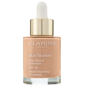 Clarins Skin Illusion Natural Hydrating Foundation SPF15, 30 ml (109C Wheat)