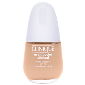 Clinique Even Better Clinical Serum Foundation met SPF20 voor een vlekkeloze teint.