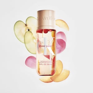 Calvin Klein Sheer Peach Body Mist 236ml - Verfrissende geur voor haar en huid