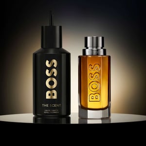 HUGO BOSS BOSS The Scent For Him Eau de Toilette Navulling - Betoverende geur Inhoud: 200 ml