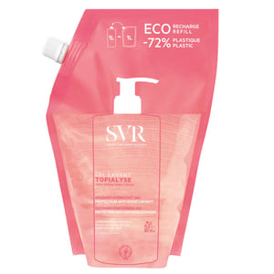 SVR Topialyse 1000ml Verzachtende Reinigingsgel Navulling voor de Gevoelige Huid