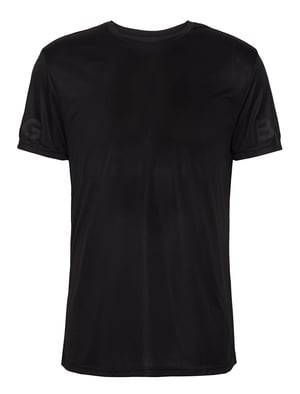 Björn Borg - Heren Licht Korte Mouwen Trainings T-Shirt - Zwart