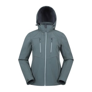 Mountain Warehouse dames/dames Genesis winddicht softshell jack (Groen)