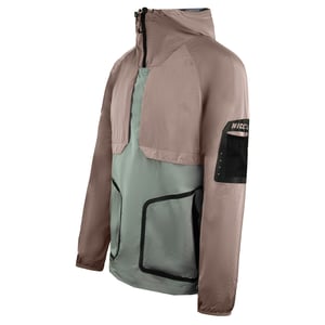 Nicce Regenjas met lange mouwen en capuchon Dusty Pink voor heren Type 9-21 211 1 01 05 0332