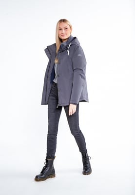 ICEBOUND winterjas Klima Iglo Dames steengrijs