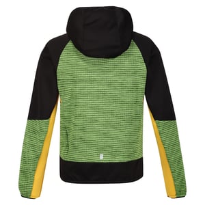Regatta Kinder/Kids Prenton II Hooded Soft Shell Jacket (Jasmijngroen/Zwart)