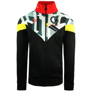 Puma Quatre Cent Quinze Duitsland Heren Zwart Track Jacket