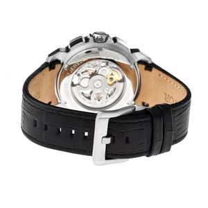 Heritor automatisch Conrad skelet horloge met leren band