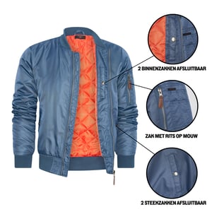 Cappuccino Italia Jas zomer Navy Seal Jacket Navy Blauw