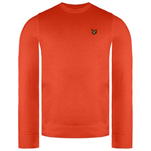 Lyle & Scott Merino Heren Oranje Trui
