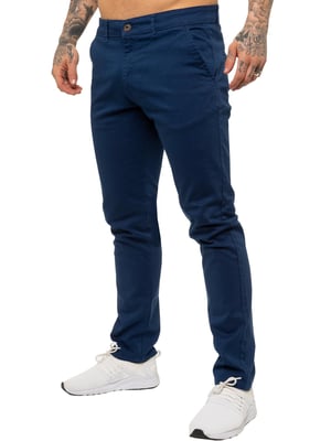 Enzo Heren Slim Fit Stretch Chino