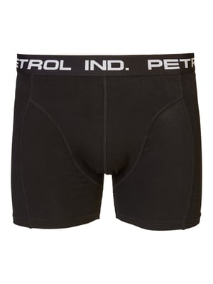 Petrol Industries - Heren Boxershorts Effen Petrol Logo  - Zwart