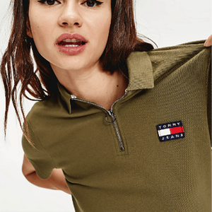 Polo Tommy Jeans damesbadge