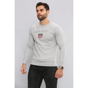 Heren Pullover Sweatshirt | Gant Shield
