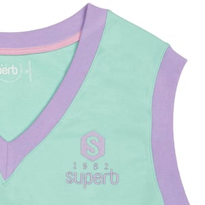 Be Happy RSC-S2101 Dames V-hals mouwloze top