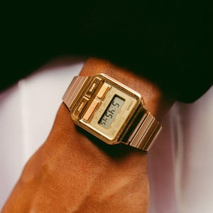 Casio Casio Collection Vintage Dames Horloge Goudkleurig A120WEG-9AEF