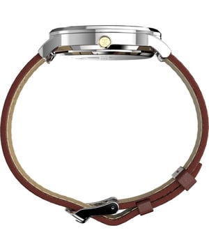 Timex Waterbury Classic Maanfase Herenhorloge Bruin TW2W75600